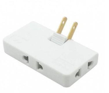 Adaptador de Toma Corriente Giratorio