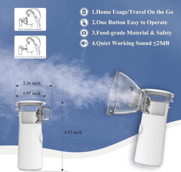 Nebulizador Portátil Ultrasónico