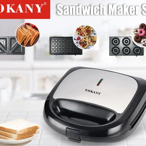 Sokany 3 en 1: Tu Fábrica de Delicias Caseras